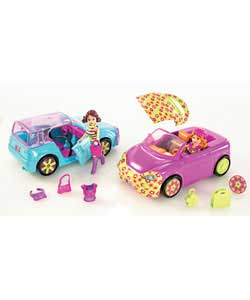 Polly Pocket Quik Clik Car Cool Cruisers Assortment