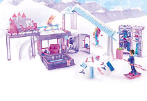 Polly Pocket - Snow Cool Hotel Playset