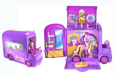 polly pocket Sparklinand#39; Pet Mobile