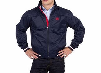 Polo Club Original Navy ribbed Varsity jacket