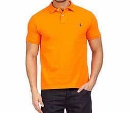 Polo Ralph Lauren Course Orange mini logo polo shirt