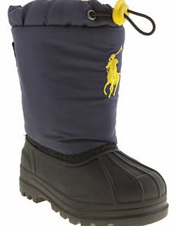 kids polo ralph lauren black & navy vale boys