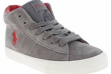 kids polo ralph lauren grey bronson mid boys