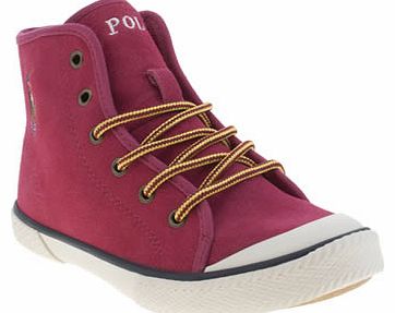 kids polo ralph lauren pink chaz mid girls
