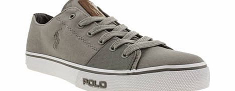 mens polo ralph lauren light grey cantor low