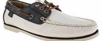 mens polo ralph lauren white & navy bienne ii