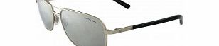Polo Ralph Lauren PH3076 59 Matte Silver Mirror