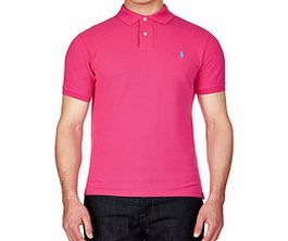 Polo Ralph Lauren Ultra pink pure cotton polo shirt