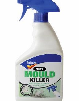 Polycell 3I1MKSPRY 500ml 3-in-1 Mould Killer Spray