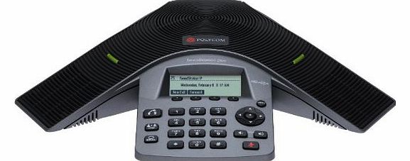 Polycom Soundstation Duo Dual Mode IP Corded Conference Unit - Black