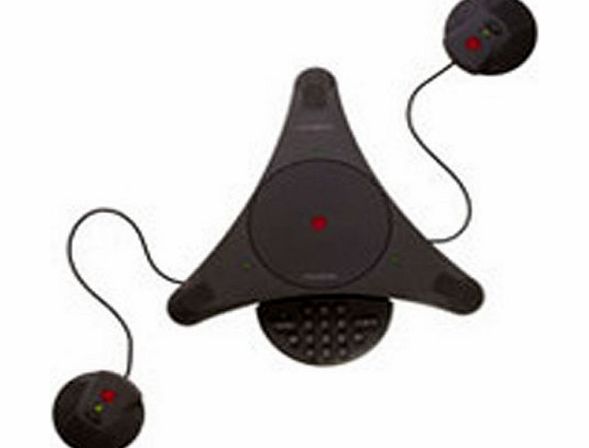Polycom Soundstation EX Conference Phone with Two Microphones - Black