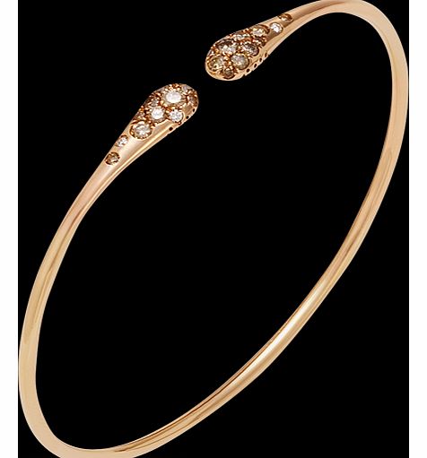 Ponte Vecchio Iside Cognac Diamond Bangle CB446R