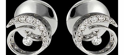 Ponte Vecchio Vega 18ct Gold Diamond Stud