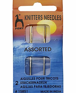 Pony Gold Eye Sewing Needle For Knitters