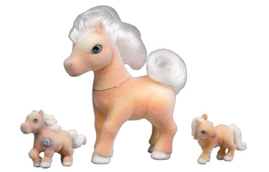 pony In my Pocket - Mum and Babies Palomino Family