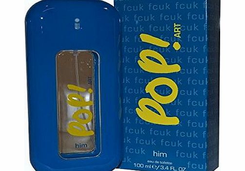 FCUK Pop Art Eau de Toilette Spray for Him 100 ml