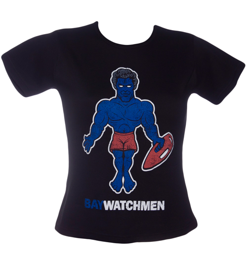 Popmash Ladies BayWatchmen T-Shirt from Popmash