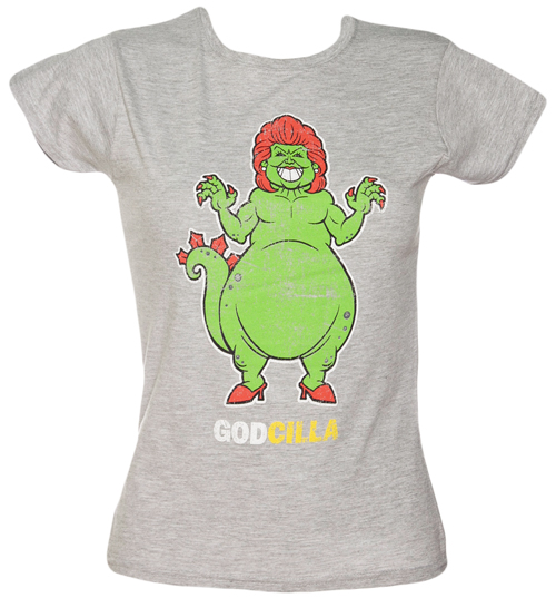 Popmash Ladies GodCilla T-Shirt from Popmash
