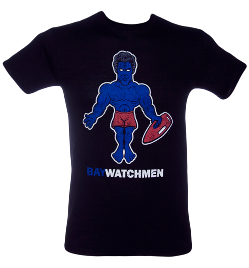 Popmash Mens BayWatchmen T-Shirt from Popmash