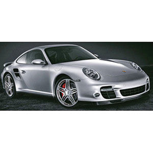 porsche 911 (997) turbo 2006 - Silver 1:18