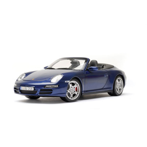porsche Carrera 4S 2006 - Blue 1:18