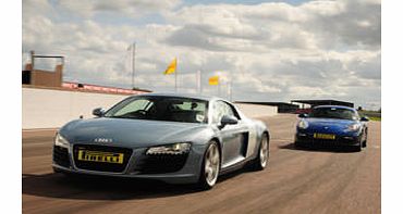 Porsche vs Audi R8 Driving Experience at Thruxton