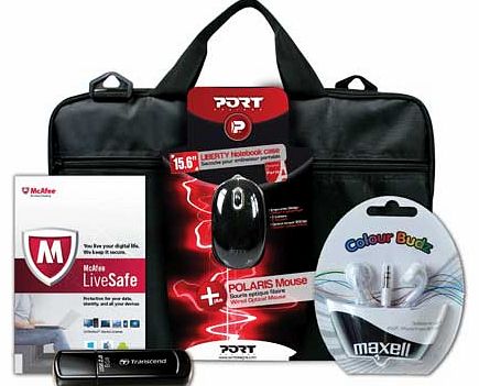 Port. Transcend. McAfee Accessory Bundle