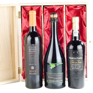 Port Wine and Fizz Luxury Gift Box