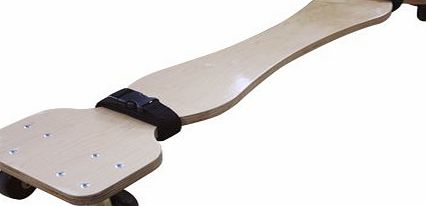 Porta-Lite Wooden MASSAGE TABLE CART: Trolley / Skate Transporter with Rolling Wheels. Fits Any Size Massage Bed