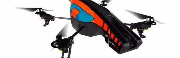 Portable Digital Parrot AR.Drone 2.0 Quadricopter Controlled by iPod touch, iPhone, iPad, and Android Devices -Orange/Blue Color: Orange/Blue Style: Without replacement battery
