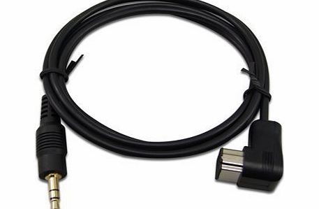 PIONEER AUX-IN INPUT TO RCA ADAPTER FOR IPOD MP3 IPHONE GOLD PLATED PC7-101 