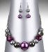 Multi Bead Necklace & Earrings Set