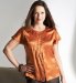 Portfolio Pure Silk Beaded Blouse