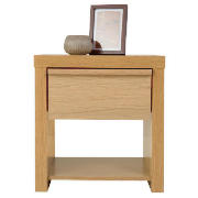 Portland 1 Drw Bedside Oak