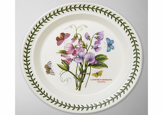 Portmeirion Botanic Garden Plate, Sweet Pea,
