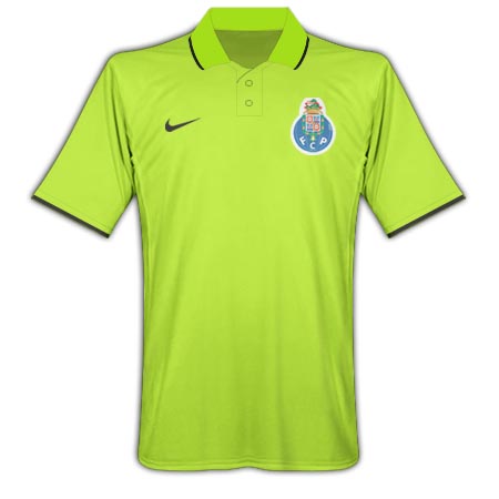 Nike 2010-11 FC Porto Nike Travel Polo Shirt (Yellow)