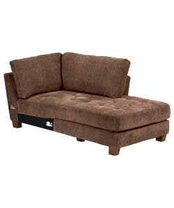 Porto Right Hand Chaise Unit - Taupe