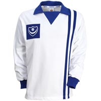 portsmouth 1972-73 Home Shirt - White.