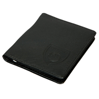 portsmouth Boxed Credit Card Holder - Black.