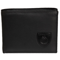 Boxed Leather Wallet - Black.