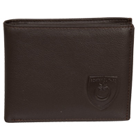 Boxed Leather Wallet - Brown.