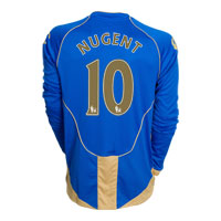 Portsmouth Home Shirt 2008/09 with Nugent 10
