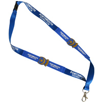 Lanyard with PVC Crest.