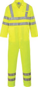Portwest, 1228[^]8886H E042 Hi-Vis Coverall Yellow X Large
