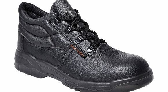 Portwest Mens Steelite Protector S1P Safety Boot Shoes FW10 Black 7 UK, 41 EU