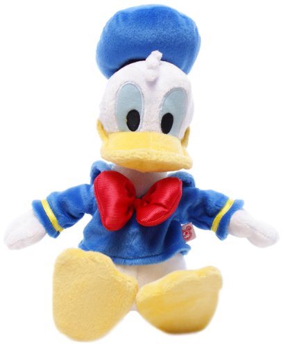 Posh Paws International Disney 10-inch Mickey Mouse Club House Donald Duck Soft Toy