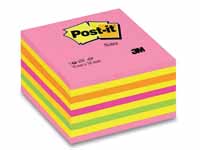 Post-it 3M Post-it Note cube 2028NP, 76x76mm, 450 sheets
