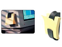 3M Post-it Z-Notes clip dispenser complete with