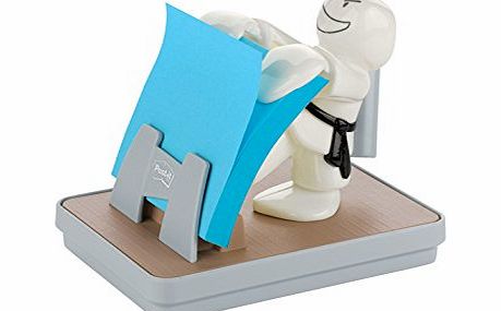 Post-It KARATE ZNOTE DISP PAD 76X76MM WHT