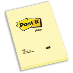 Post-it Large Format Notes - Canary Yellow -